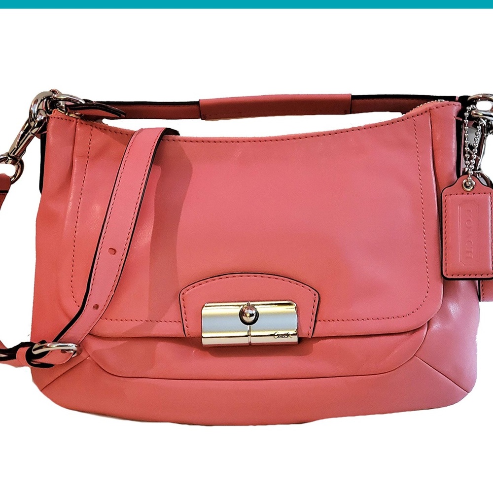 Spring/Summer Coach Kristen leather shoulder bag